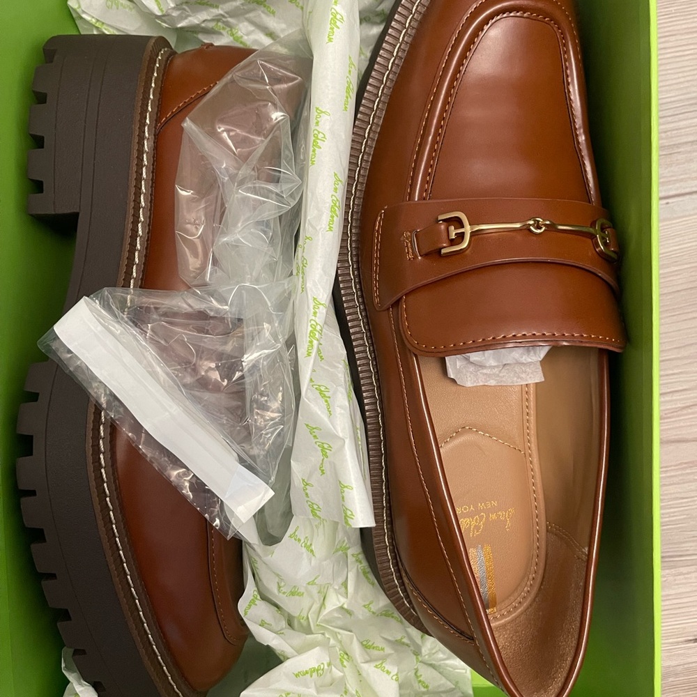 Sam Edelman brown loafers